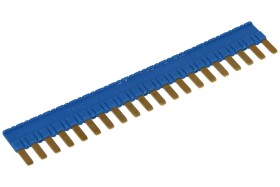 Złącze grzebieniowe; ZG20-3 (2608956); niebieski; Relpol; RoHS