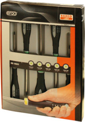 Screwdriver kit, T10, T15, T20, T25, T30, TORX, BE-9885