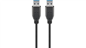 Kabel Usb 3.0 Superspeed, Czarny - Długość Kabla 5 M