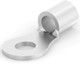 Uninsulated ring cable lug, 3.0-6.0 mm², AWG 12 to 10, 4.17 mm, metal, 31113