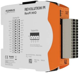 Moduł rozszerzeń PLC Revolution Pi by Kunbus RevPi MIO PR100323 24 V/DC
