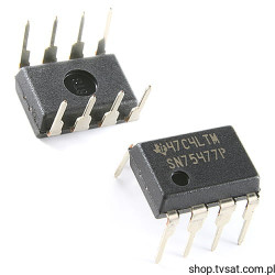 SN75477P Dual Peripheral Drivers DIP8 TI