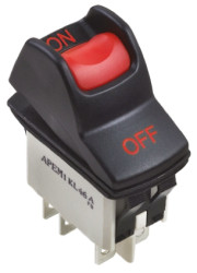 Przełącznik kołyskowy Wł.-wł. Nie 5 A DPST IP68 APEM