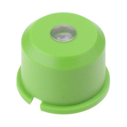 1E021 MEC Green Round Cap for use with illuminated 3F Multimec
