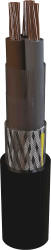 Kabel zasilający 7 Core LSZH Sheath Czarny 11.8mm od , 0,6/1 kV