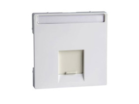 MERTEN Płytka czołowa pojedyncza do złącza RJ45 biały active Sys M MTN469825 SCHNEIDER ELECTRIC