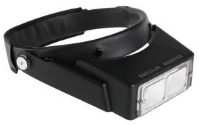 Szkło powiększające powiększenie 2.7X Opaska na głowę ze szkłem powiększającym