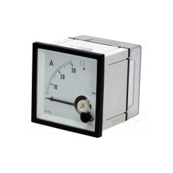 Amperomierz 30A/60A AC analogowy panelowy True RMS / EQN72-30/60A