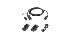 Zestaw Kabli Kvm Aten 2L-7D02uhdpx4 Hdmi-Dp, True 4K