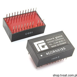 4CCR0512S DC-DC 5V to 12V 290mA Converter THT MICROGISCO