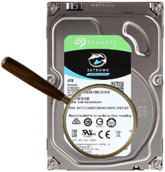 Wewnętrzny 3.5-calowy dysk twardy 4TB 24/7 SkyHawk do systemów monitoringu ST4000VX