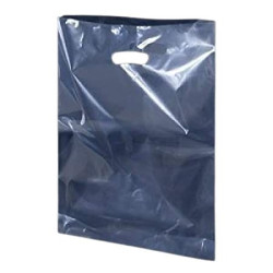 Biodegradable clear carrier bag 381x457x