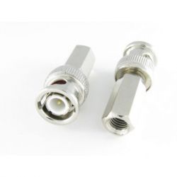 BNC-109B, wtyk męski, kabel wkręcany, 75om
