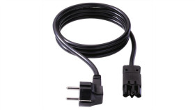 Kabel Zasilający Bachmann Z Uziemieniem Do Styków/Urządzeń Gst18-3, Czarny, 3 M