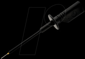 975018700 Safety test probe, 1000V CAT II, 2mm socket, black