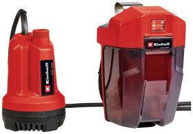 Einhell 4181500 Power X-Change GE-SP 18 Li - Solo Pompa zanurzeniowa do czystej wody 5000 l/h 8 m
