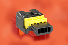 Złącze samochodowe 4-pinowe Molex -rzędowe Męski 10A Montaż na kablu Połączenie zagniatane Obudowa zagniatana