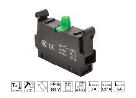 Element stykowy do serii przycisków NYG(K), NO