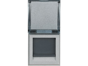 AXOLUTE Gniazdo RJ45 kat.6 UTP aluminium HC4279C6 LEGRAND