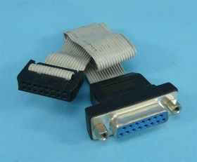 DSUB15F-&gt;GN.FC16 30cm