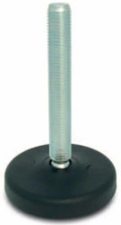 Regulowane nóżki, Ø 50mm, M10, 83mm, 1000kg, RS PRO