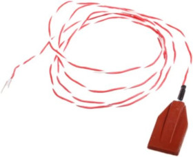 Termopara typ PT 1000, -50C do +150C 30mm kabel 1m, Powłoka z folii aluminiowej, guma silikonowa