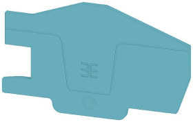 Płyta zamykająca Weidmüller AEP ITB 6 BB 2C BL 2668820000, 20 szt.