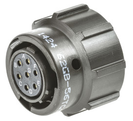 Złącze 7-pinowe Męski Amphenol Limited Żeński Montaż na kablu MIL-DTL-26482 rozmiar 10