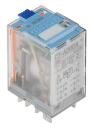 Przekaźnik mocy 24V dc DPDT Turck 200 mA 1W, Wciskane 594Ω Wciskane