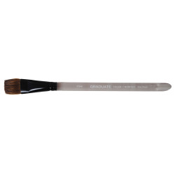Daler Rowney Graduate Pony &amp; Synthetic Flat Wash Brush Size 3/4&quot;