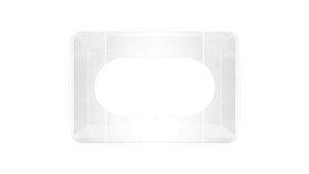 Osłona Ściany Podwójna Bezbarwna Osx-220-Bzb Yns10000036