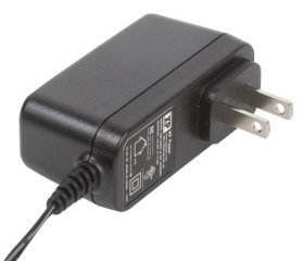 Adapter AC/DC Uwy 24V dc Iwy 1A Złącze 2,1 x 5,5 x 12 mm, biegun dodatni w środku 24W typ wtyczki: Typ A