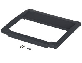 BOPLA BCD 250 FO-K-7024 (20251224) - przykręcana śrubami półotwarta pokrywa przednia z wgłębieniem (264 x 232,85 x 18,6 mm)