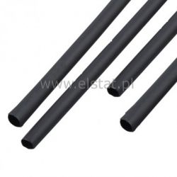 Koszulka termokurczliwa RC-10/5,0 czarna