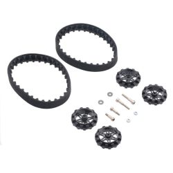 Zestaw gąsienic Pololu 30T (czarne)