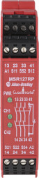 Przekaźnik bezpieczeństwa, kat. bezp.: 4, SIL: 3, MSR127RP, styki bezp.: 3, Uz: 24 V ac/dc, Rockwell Automation