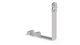 Uchwyt Drutu Odgromowego Pod Dachówkę Z Zamkiem Skręcany Nierdzewny 10.5/S Ni...