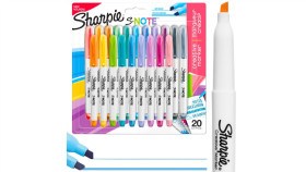 Zestaw Pastelowych Zakreślaczy 2W1 12X Kolory Sharpie S-Note