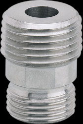 Screw-in adapter, 300 bar/30 MPa, M18, 1/2&quot; NPT for flow and temperature sensors, E40107