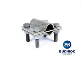 Złącze krzyżowe do uziomów fi 16mm ocynk ogniowy