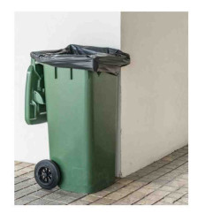 140L 18kg CHSA Black Compactor Sack