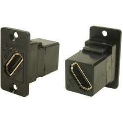 Cliff CP30688 HDMI Adapter Black 8K Socket-Socket Front Lead-Through