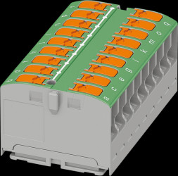 1019580 PTVFIX 18X2.5 distributor block, green