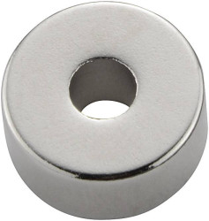 TRU COMPONENTS TC-12260100 Magnes trwały w kształcie pierścienia (Ø x W) 13 mm x 6 mm Maksymalna temperatura graniczna: