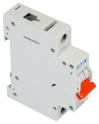 Wyłącznik nadprądowy MCB, Typ C, 1-biegunowy, 10A, 48V, na szynę DIN, Eaton