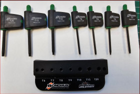 Zestaw kluczy Torx, 7 szt., Bondhus