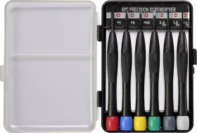Zestaw wkrętaków precyzyjnych 6 sztuk