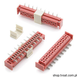 TMM-6-L-18-1 Connector Straight Female Lock 18W SMD AMPHENOL