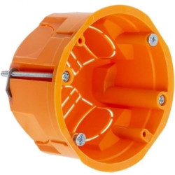 Puszka instalacyjna podtynkowa do nidy fi:60mm (68x46mm) IP30 z wkrętami PAWBOL 100szt.