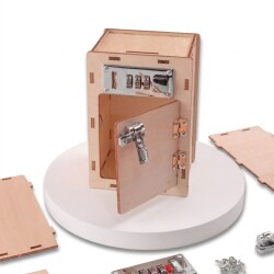 Combination Lock Box DIY Kit - STEM Educational Toy